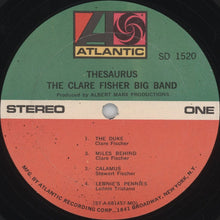 Load image into Gallery viewer, The Clare Fischer Big Band* : Thesaurus (LP, Album, Mo)