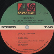 Load image into Gallery viewer, The Clare Fischer Big Band* : Thesaurus (LP, Album, Mo)