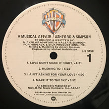 Load image into Gallery viewer, Ashford & Simpson : A Musical Affair (LP, Album, Los)