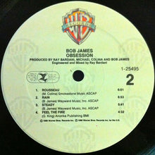 Load image into Gallery viewer, Bob James : Obsession (LP, Album)