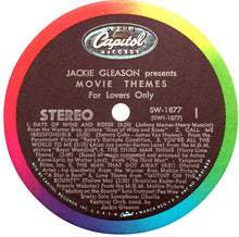 Load image into Gallery viewer, Jackie Gleason : Movie Themes - For Lovers Only (LP, Album)