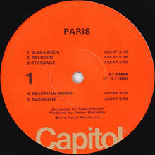 Laden Sie das Bild in den Galerie-Viewer, Paris (19) : Paris (LP, Album, Win)