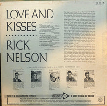 Load image into Gallery viewer, Rick Nelson* : Love And Kisses (LP, Album, Mono)