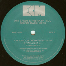 Load image into Gallery viewer, Art Lande And Rubisa Patrol : Desert Marauders (LP, Album)
