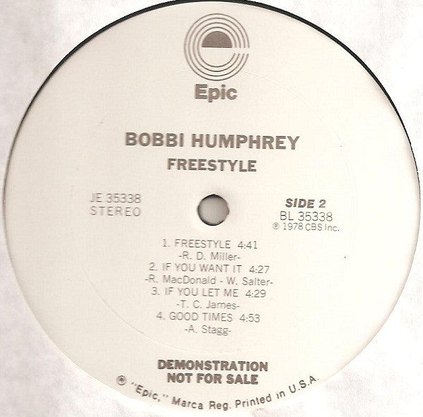 Buy Bobbi Humphrey : Freestyle (LP, Album, Promo) Online for a