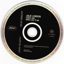 Load image into Gallery viewer, Julie London : Lonely Girl / Make Love To Me (CD, Comp, RM)