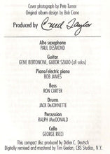 Laden Sie das Bild in den Galerie-Viewer, Paul Desmond : Skylark (CD, Album, RE, RM)