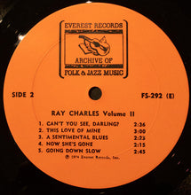 Load image into Gallery viewer, Ray Charles : Ray Charles Volume II (LP, Comp, Quad)