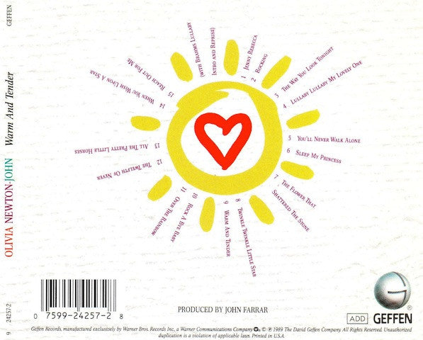 Buy Olivia NewtonJohn Warm And Tender (CD, Album) Online for a great