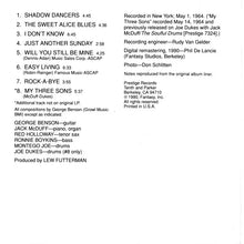 Load image into Gallery viewer, George Benson With The Brother Jack McDuff Quartet : The New Boss Guitar Of George Benson (CD, Album, RE, RM)