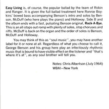 Load image into Gallery viewer, George Benson With The Brother Jack McDuff Quartet : The New Boss Guitar Of George Benson (CD, Album, RE, RM)