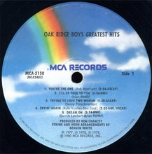 Load image into Gallery viewer, The Oak Ridge Boys : Greatest Hits (LP, Comp, Pin)