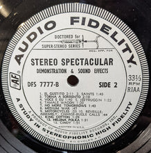 Load image into Gallery viewer, No Artist : Stereo Spectacular Demonstration & Sound Effects (LP, Comp)
