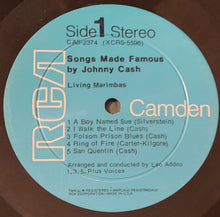 Load image into Gallery viewer, Living Marimbas Plus Voices* : Songs Made Famous By Johnny Cash (LP, Album)