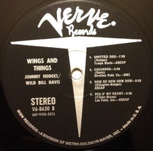Load image into Gallery viewer, Johnny Hodges / Wild Bill Davis : Wings & Things (LP, Album)