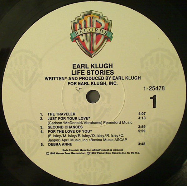 Buy Earl Klugh : Life Stories (LP, Album) Online for a great price