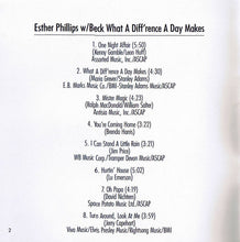 Load image into Gallery viewer, Esther Phillips : What A Diff'rence A Day Makes (CD, Album, RE, RM)