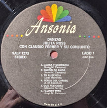 Load image into Gallery viewer, Julita Ross Con Claudio Ferrer Y Su Conjunto : Canta Danzas (LP, Album)
