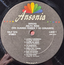 Load image into Gallery viewer, Julita Ross Con Claudio Ferrer Y Su Conjunto : Canta Danzas (LP, Album)