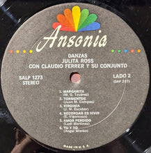 Load image into Gallery viewer, Julita Ross Con Claudio Ferrer Y Su Conjunto : Canta Danzas (LP, Album)