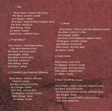 Load image into Gallery viewer, Alison Krauss : Forget About It (CD, Album)