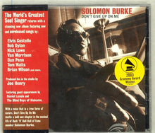 Load image into Gallery viewer, Solomon Burke : Don't Give Up On Me (CD, Album)