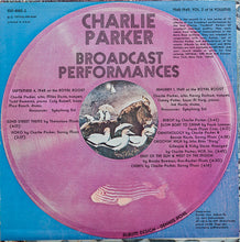 Load image into Gallery viewer, Charlie Parker : Broadcast Performances Vol. 2 (LP, Red)