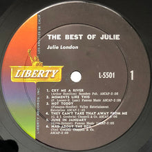 Load image into Gallery viewer, Julie London : The Best Of Julie (LP, Comp, Mono)