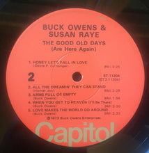 Load image into Gallery viewer, Buck Owens & Susan Raye : The Good Old Days (Are Here Again) (LP, Album, Win)