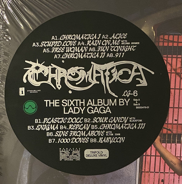 LADY GAGA  DAWN OF CHROMATICA  1 LP. VINILO COLOR - Tienda de discos y  vinilos online, Discos Deluxe