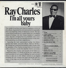 Load image into Gallery viewer, Ray Charles : I'm All Yours-Baby! (LP, Album)
