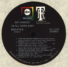 Load image into Gallery viewer, Ray Charles : I'm All Yours-Baby! (LP, Album)