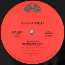 Load image into Gallery viewer, Gino Vannelli : Black Cars (Dance Mix) (12", Pit)