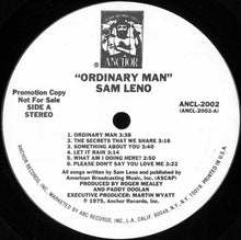 Charger l'image dans la galerie, Sam Leno : Ordinary Man (LP, Album, Promo)