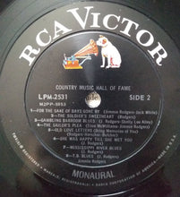 Laden Sie das Bild in den Galerie-Viewer, Jimmie Rodgers : Country Music Hall Of Fame (LP, Comp, Mono, Ind)