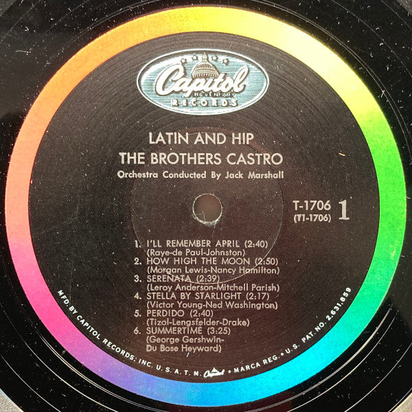 Buy The Brothers Castro* Latin & Hip (LP, Album, Mono, Promo) Online