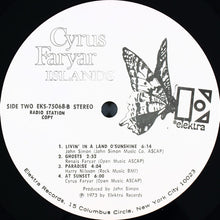 Load image into Gallery viewer, Cyrus Faryar : Islands (LP, Album, Promo)
