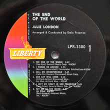 Load image into Gallery viewer, Julie London : The End Of The World (LP, Album, Mono, Hol)