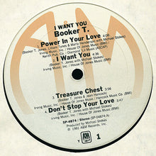 Load image into Gallery viewer, Booker T.* : I Want You (LP, Album, Ter)
