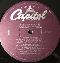 Laden Sie das Bild in den Galerie-Viewer, Supersax : Supersax Plays Bird With Strings (LP, Album, RE, Pur)