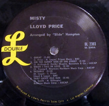 Laden Sie das Bild in den Galerie-Viewer, Lloyd Price : Misty (LP, Album, Mono)