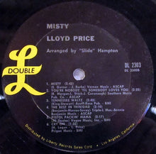 Laden Sie das Bild in den Galerie-Viewer, Lloyd Price : Misty (LP, Album, Mono)