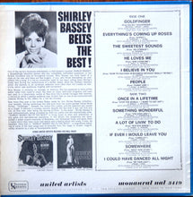 Load image into Gallery viewer, Shirley Bassey : Shirley Bassey Belts The Best! (LP, Album, Mono)