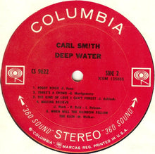 Load image into Gallery viewer, Carl Smith (3) : Deep Water (LP, Album)