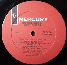 Load image into Gallery viewer, Jerry Butler : The Soul Goes On (LP, Album)