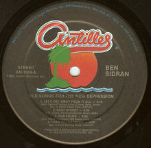 Load image into Gallery viewer, Ben Sidran : Old Songs For The New Depression (LP, Album)