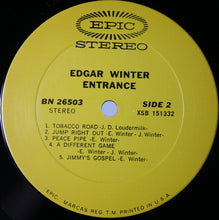 Load image into Gallery viewer, Edgar Winter : Entrance (LP, Album)