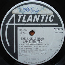 Load image into Gallery viewer, The J. Geils Band : Ladies Invited (LP, Album, PR )