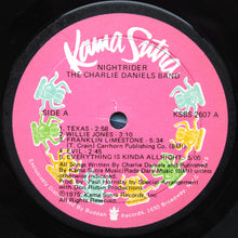 Load image into Gallery viewer, The Charlie Daniels Band : Nightrider (LP, Album, Pin)