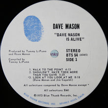 Laden Sie das Bild in den Galerie-Viewer, Dave Mason : Dave Mason Is Alive (LP, Album)